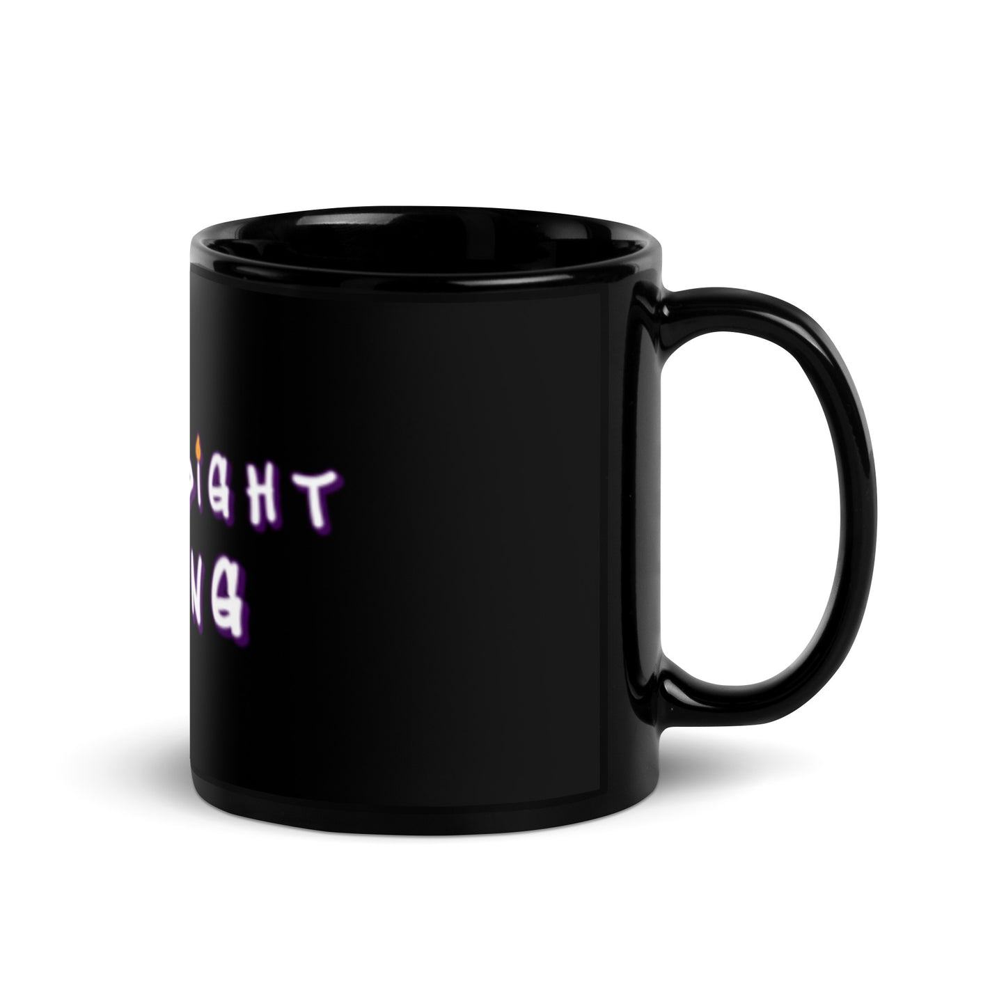 Black Glossy Mug